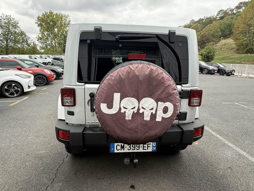 Wrangler 2.8 CRD 200CH Unlimited Sahara ATTELAGE + GPS + CLIM 2012 occasion 19100 Brive-la-Gaillarde
