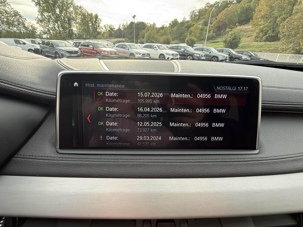 X6 xDrive 30d - BVA 258ch M Sport SUIVI COMPLET BMW + GPS + TOI 2018 occasion 19100 Brive-la-Gaillarde