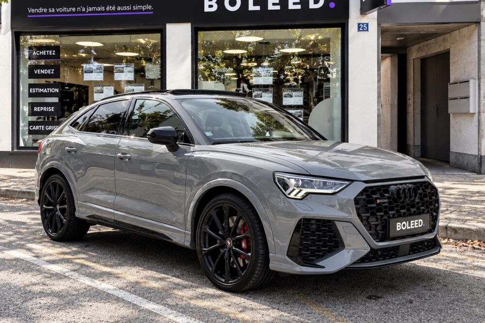 RS Q3 Audi 2.5 TFSI 400 ch Quattro S tronic Gris Nardo Suivi 2021 occasion 78760 Jouars-Pontchartrain