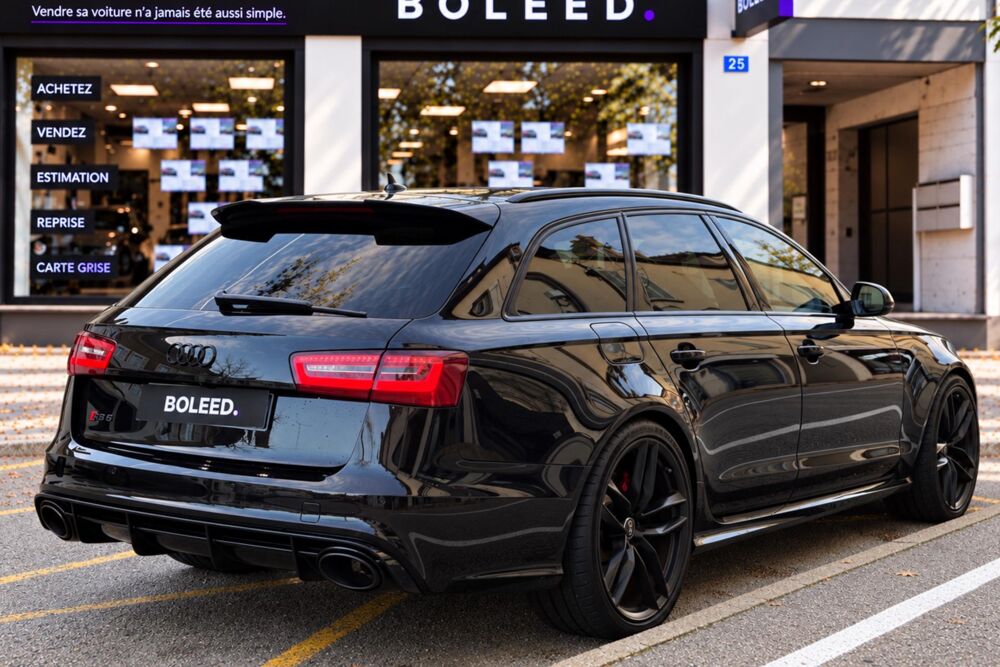 RS6 C7 4.0 V8 TFSI 560 FR BOSE PANO CARBON 21? ENTRETIEN AUDI 2014 occasion 78760 Jouars-Pontchartrain