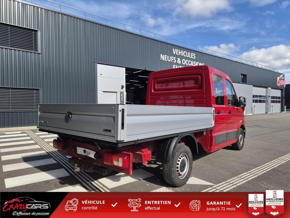 Crafter 4MOTION 35 L3 2.0 TDI 177 PLATEAU DOUBLE CABINE - 7 pl 2021 occasion 25300 Pontarlier