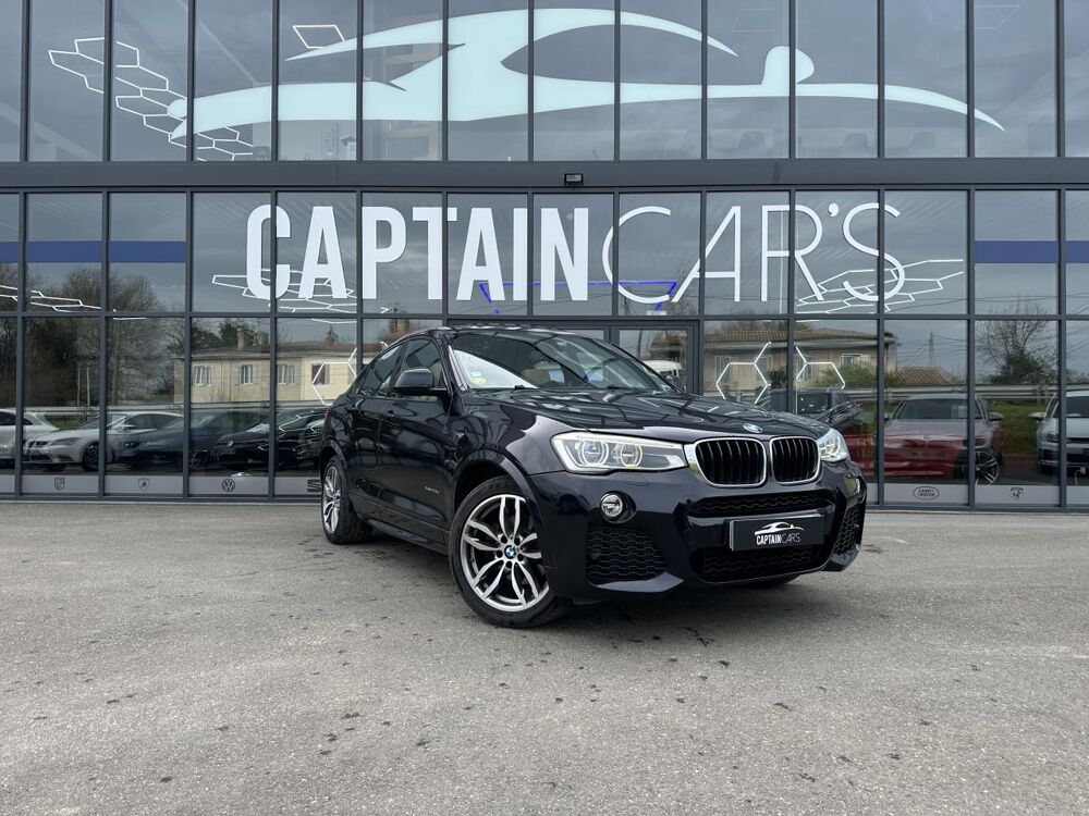 X4 xDrive 20d - BVA F26 M Sport - GARANTIE 12 MOIS 2015 occasion 33450 Montussan