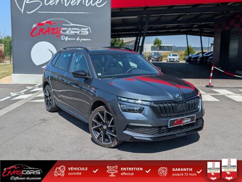 Skoda Kamiq 1.6 TDI 116 ch DSG7 Monte-Carlo - TOIT PANO - CAMERA 2020 occasion Pontarlier 25300