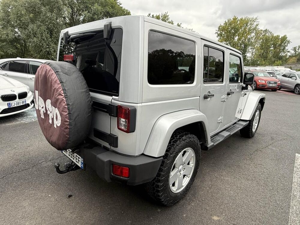 Wrangler 2.8 CRD 200CH Unlimited Sahara ATTELAGE + GPS + CLIM 2012 occasion 19100 Brive-la-Gaillarde