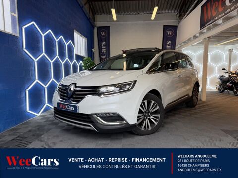Renault Espace 1.6 DCI TWIN-TURBO 160 ENERGY INITIALE PARIS EDC BVA GARANTI 2016 occasion Angoul&ecirc;me 16000