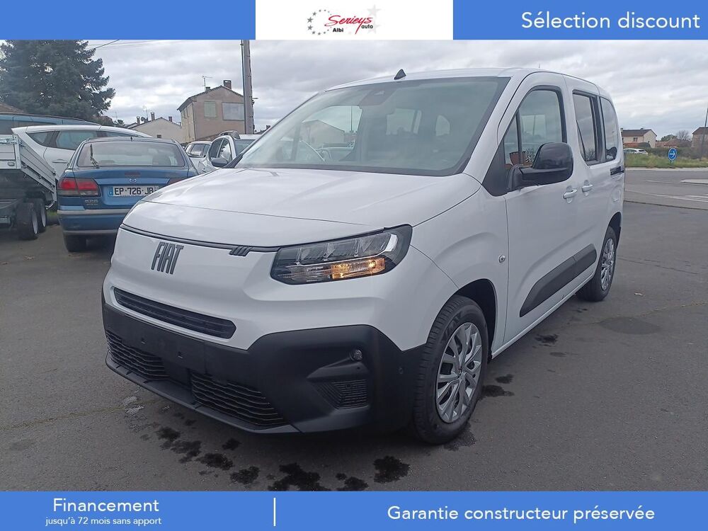 Doblo BlueHDi 130 BVM6 CAMERA AR+RADAR AV+AR GRIP CONTROL SIEGES A 2025 occasion 81000 Albi