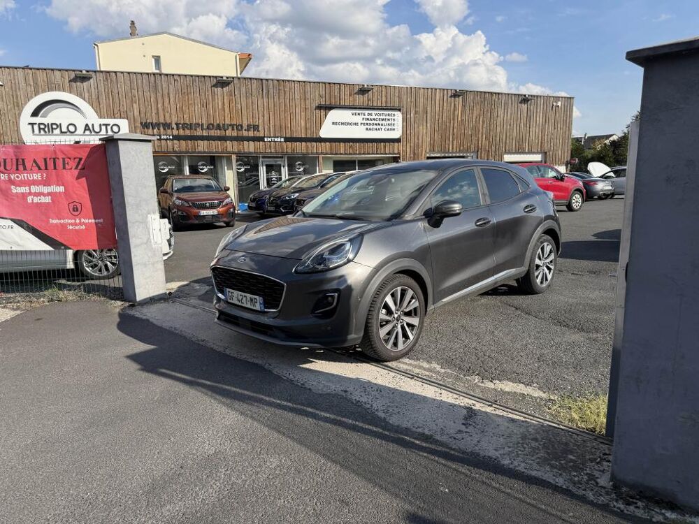 Puma 1.0 Flexifuel mHEV - 125 S&S Titanium gps + clim + camera AR 2022 occasion 19100 Brive-la-Gaillarde