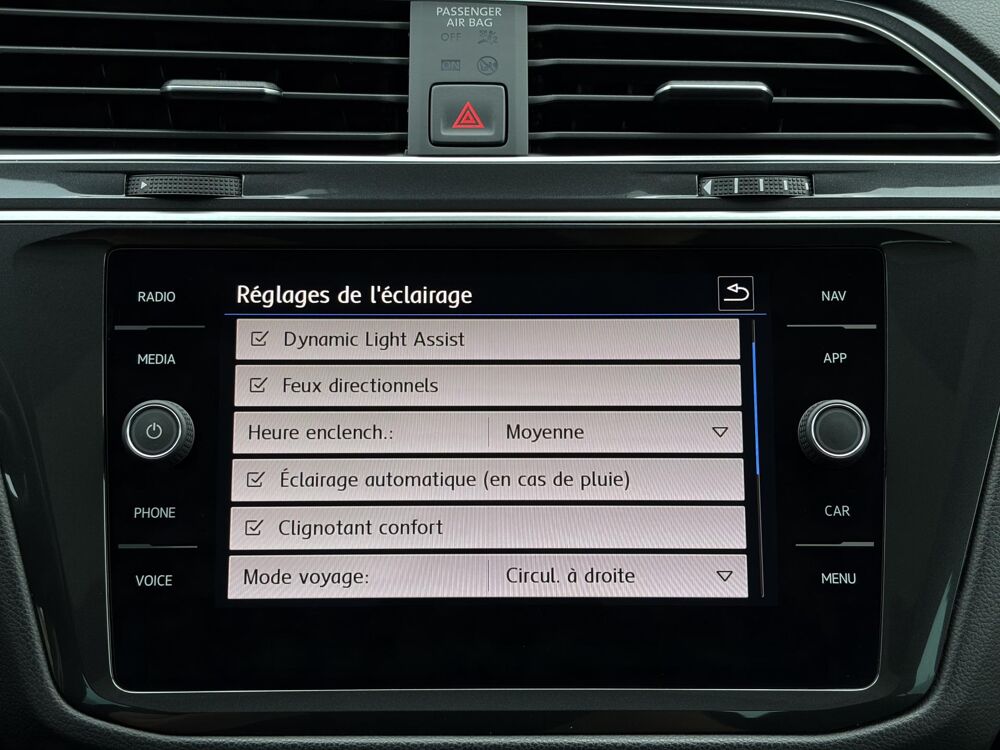 Tiguan 2.0 TDI BlueMotion 240 DSG Carat Exclusive 4Motion Affichage 2019 occasion 67440 Marmoutier