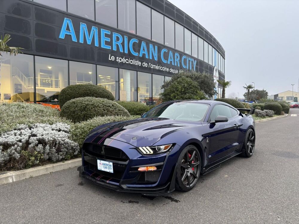 Mustang Shelby GT500 CARBON FIBER TRACK PACK V8 5.2L 760ch 2020 occasion 91830 Le Coudray-Montceaux