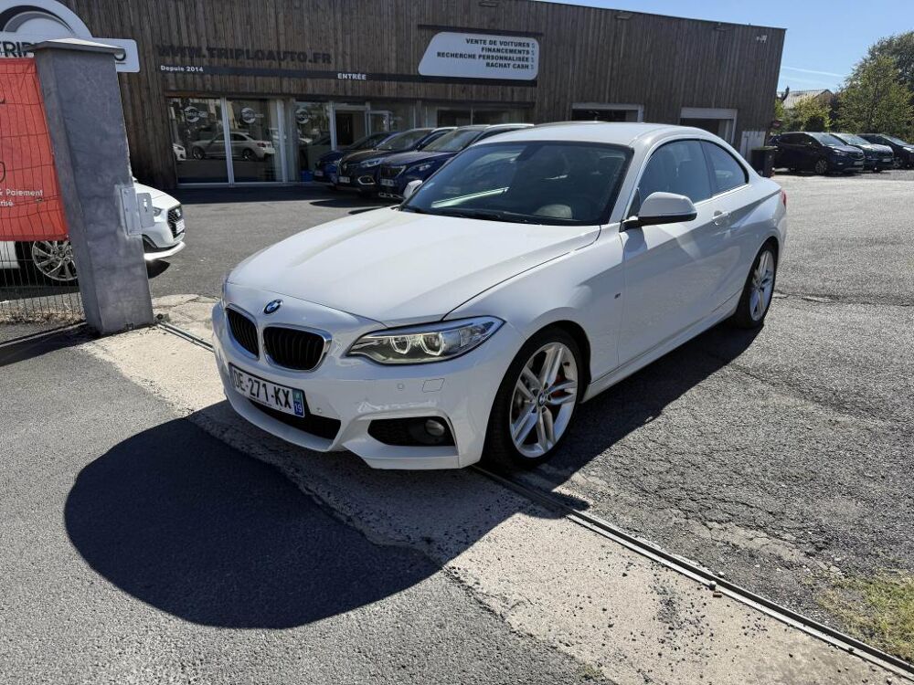 Serie 2 220d Coup&eacute; - BVA M Sport gps + clim + radar AR 2014 occasion 19100 Brive-la-Gaillarde