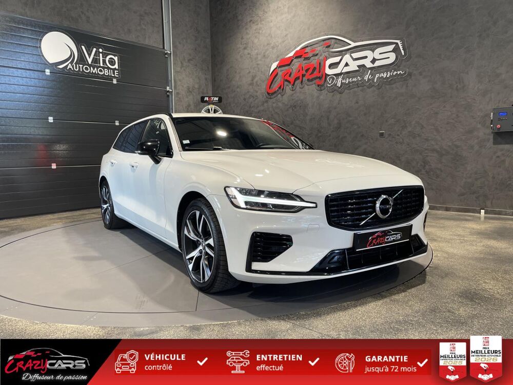 V60 R-Design T6 AWD Camera - H & K - Recharge 253 + 87 2020 occasion 25300 Pontarlier