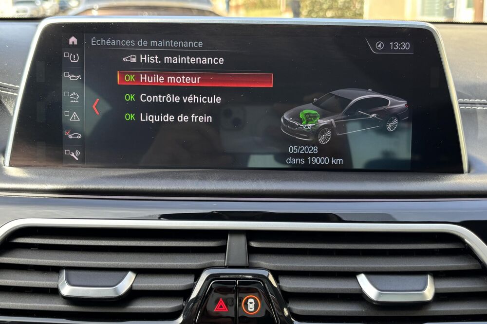 S&eacute;rie 7 730d M Sport xDrive Individual Black Fire - Rare & Sur&eacute;quip&eacute; 2019 occasion 78760 Jouars-Pontchartrain