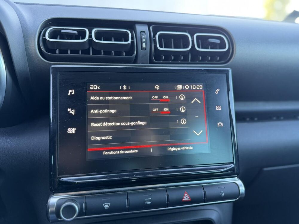 C3 Aircross 1.6 BlueHDI 100 Shine avec Radar et GPS Tactile 2018 occasion 35300 Foug&egrave;res