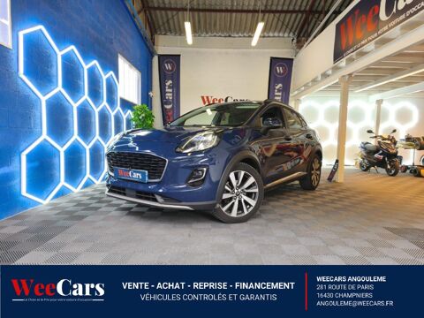 Ford Puma 1.0 ECOBOOST 155 HYBRID MHEV TITANIUM-X - GARANTIE 12 MOIS 2021 occasion Angoul&ecirc;me 16000