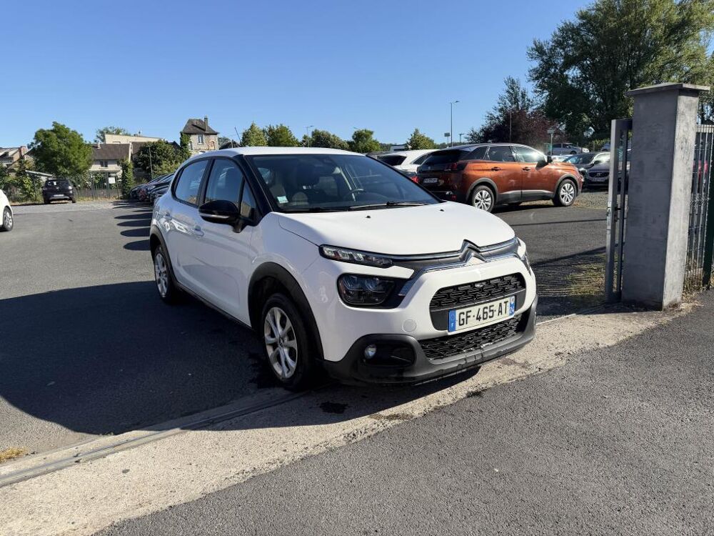 C3 1.5 BlueHDi - 100 S&S Feel Pack Gps + clim + Radar AR 2022 occasion 19100 Brive-la-Gaillarde