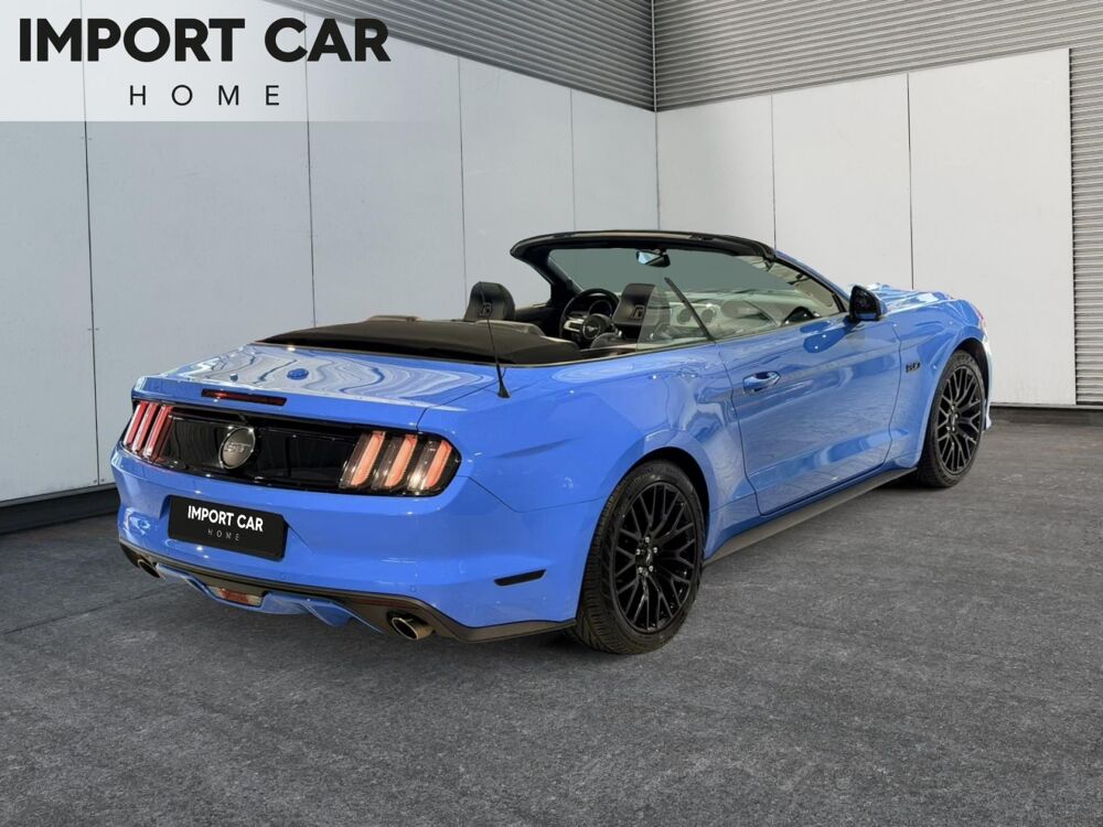 Mustang Convertible 5.0 V8 Ti-VCT - 421 - BVA CABRIOLET GT / MALUS 2017 occasion 78300 Poissy