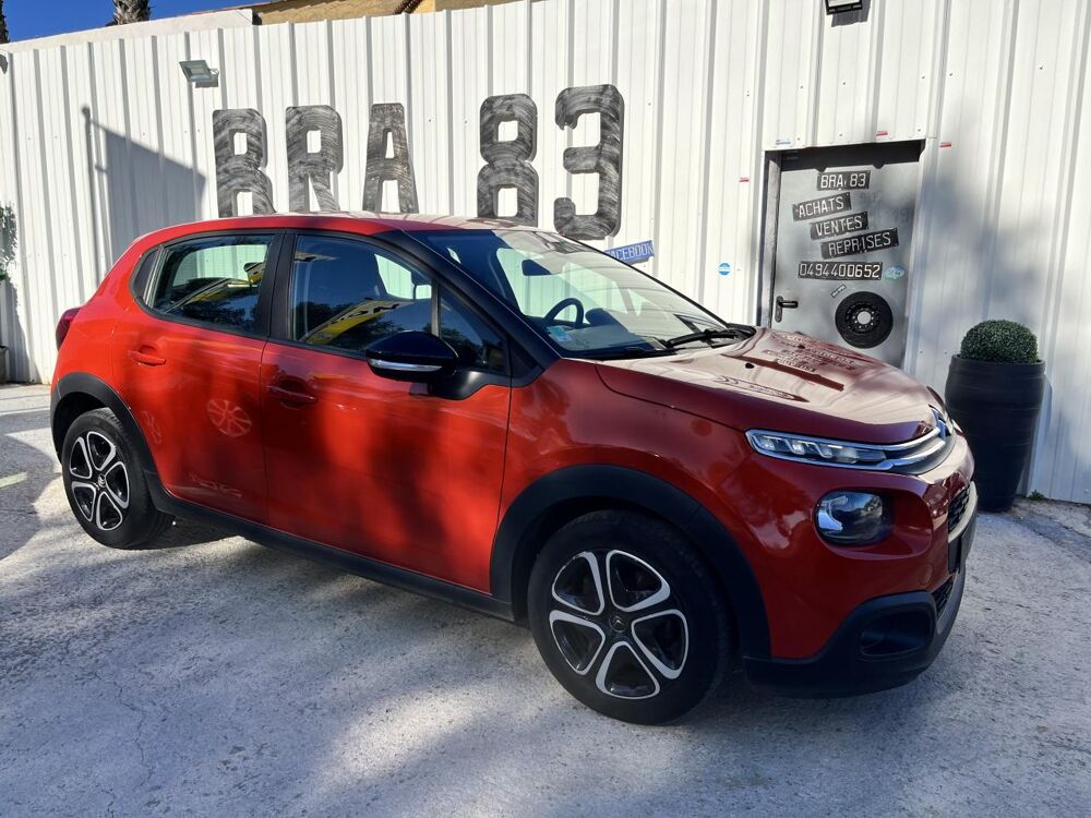 C3 1.2 PureTech 12V - 82 S&S 2016 BERLINE Feel PHASE 1 2019 occasion 83490 Le Muy