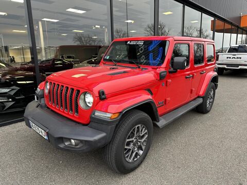 Jeep Wrangler 2.0i T 4xe - 380 - 4x4 Unlimited 80th Anniversary Hybrid 2021 occasion Le Coudray-Montceaux 91830