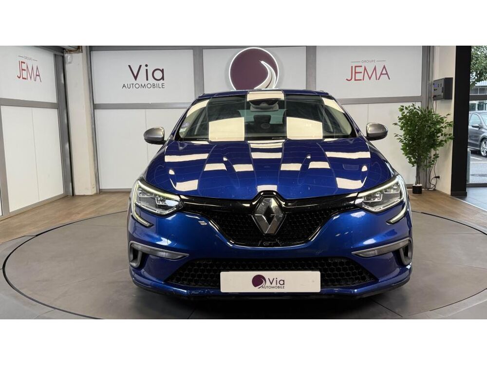 M&eacute;gane 4 IV GT 1.6 TCe 205 EDC - ATH - Si&egrave;ges chauffants - Apple Ca 2017 occasion 60740 Saint-Maximin