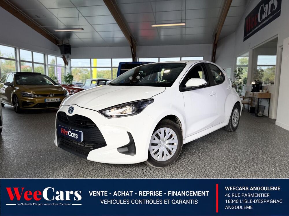 Yaris 1.5 114H 90CH HYBRID FULL-HYBRID 0.8KWH DYNAMIC BVA GARANTIE 2023 occasion 16000 Angoul&ecirc;me