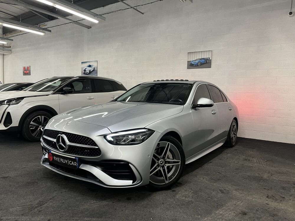 Classe C MERCEDES 2.0 220 D 200 MHEV HYBRID AMG LINE 9G-TRONIC BVA occasion 02000 Laon