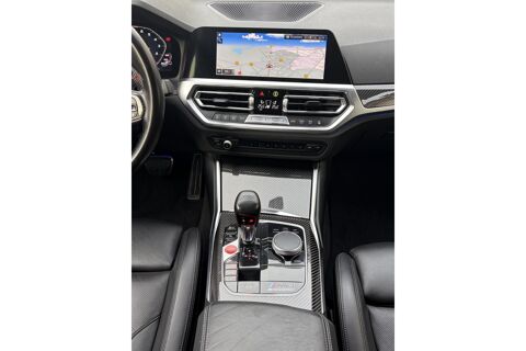 M3 BMW G80 Competition 510 ch Brooklyn Grey Si&egrave;ges ventil&eacute;s Har 2021 occasion 78760 Jouars-Pontchartrain