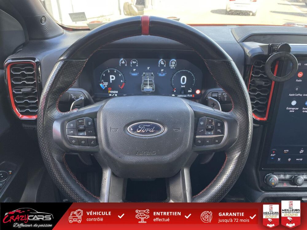 Divers 3.0 V6 EcoBoost 292 BVA e-AWD CABINE DOUBLE - Camera 360 - 2025 occasion 25300 Pontarlier