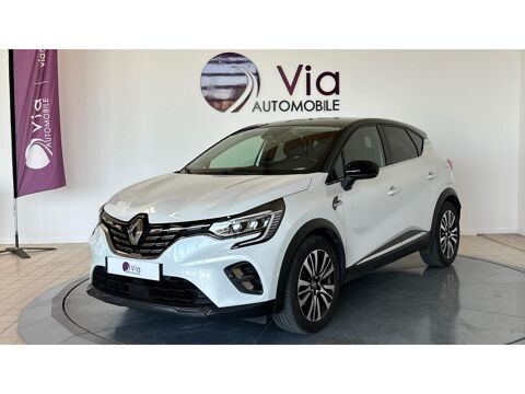 Renault Captur 1.6 E-Tech 160 ch Hybride rechargeable Initiale Paris - CUIR 2021 occasion Saujon 17600