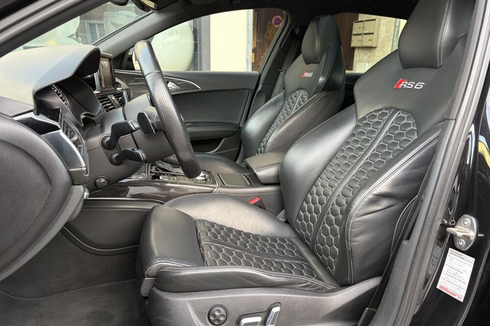 RS6 Audi Avant C7 4.0 V8 TFSI 560 700 ch Quattro Pano Carbone AC 2014 occasion 78760 Jouars-Pontchartrain