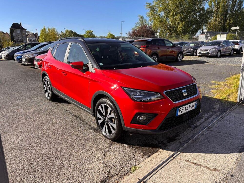 Arona 1.0 EcoTSI - 95 S&S Urban gps + clim + camera AR + Radar AR 2021 occasion 19100 Brive-la-Gaillarde