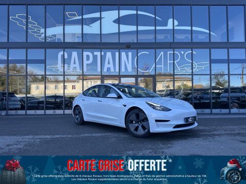 Tesla Model 3 RWD MY21 Standard Plus PHASE 1 - GARANTIE 12 MOIS 2021 occasion Montussan 33450