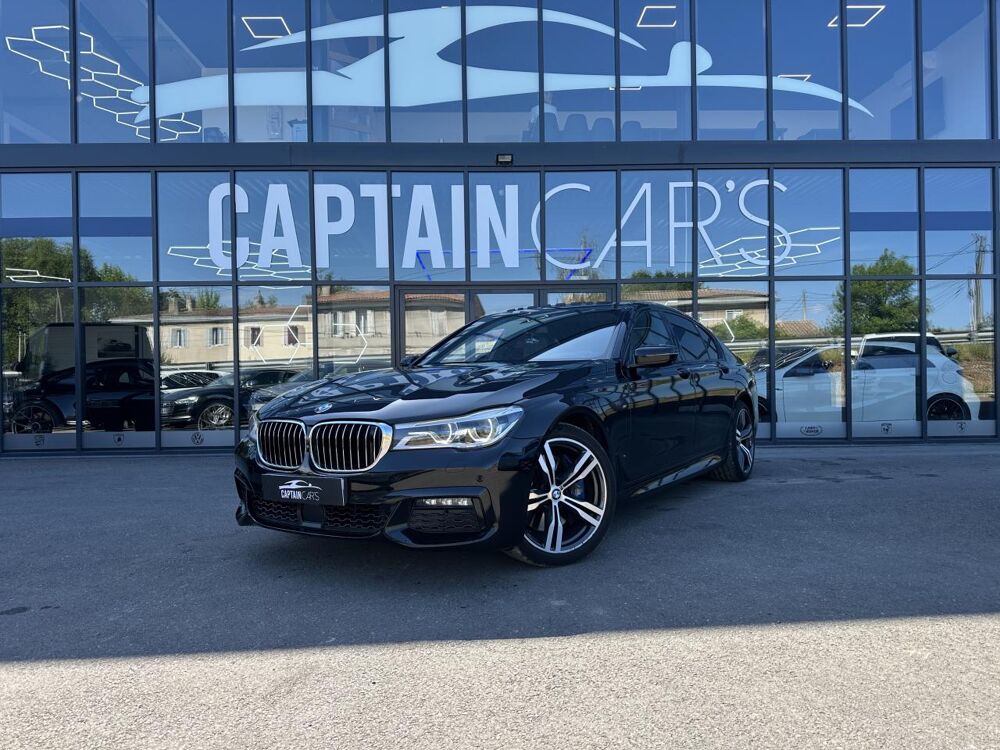 S&eacute;rie 7 750i xDrive M Sport - BVA Sport G11 xDrive - GARANTIE 12 MO 2019 occasion 33450 Montussan