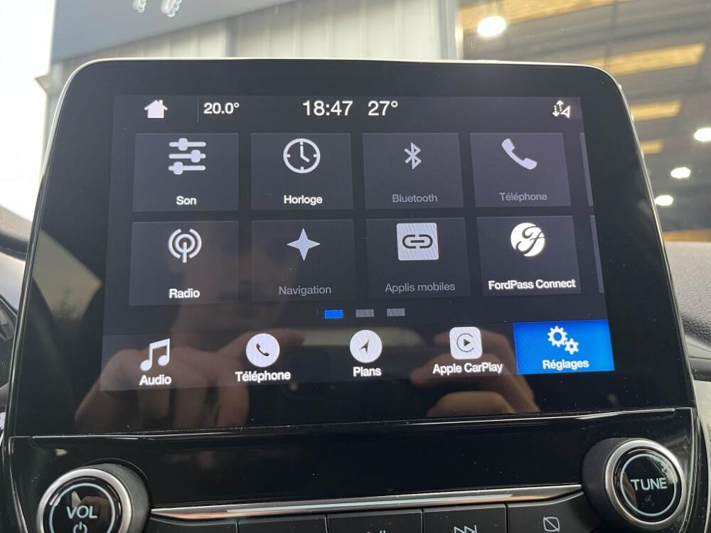 Fiesta 1.0 EcoBoost TITANIUM 100CH - BANG & OLUFSEN - CARPLAY - RAD 2019 occasion 13760 Saint-Cannat