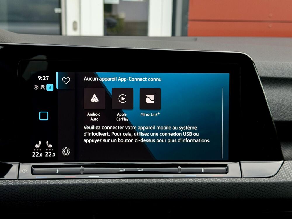 Golf 8 GTD 2.0 200 DSG Jantes Adelaide Harman Kardon Matrix Keyle 2022 occasion 67440 Marmoutier