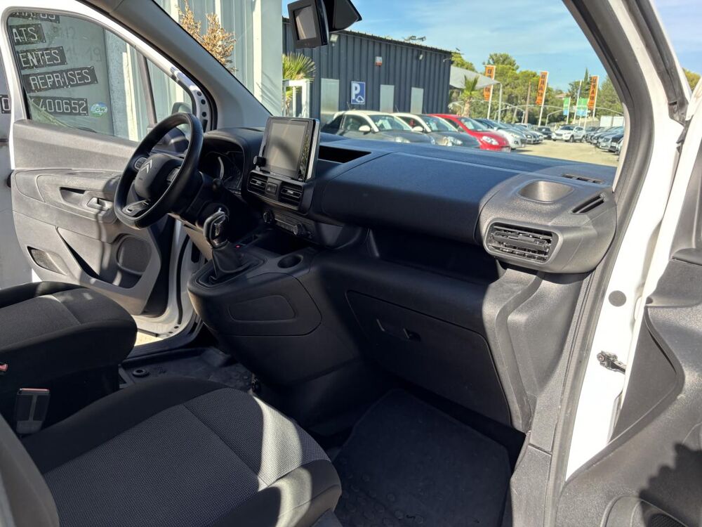 Berlingo 1.5 BlueHDi S&S - 100 III FOURGON Fourgon M Driver 1000 kg 2020 occasion 83490 Le Muy