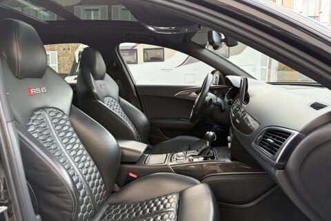 RS6 Audi Avant C7 4.0 V8 TFSI 560 700 ch Quattro Pano Carbone AC 2014 occasion 78760 Jouars-Pontchartrain