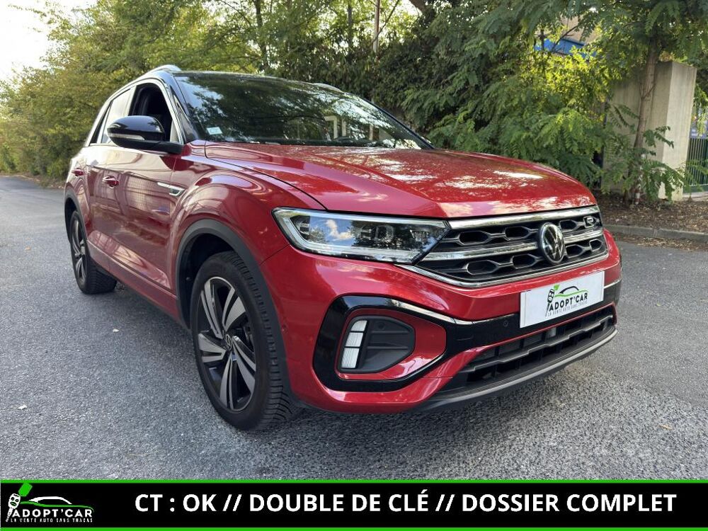T-ROC 1.5 TSI Evo - 150 - Start&Stop - BV DSG 7 R-Line PHASE 2 2022 occasion 77185 Lognes