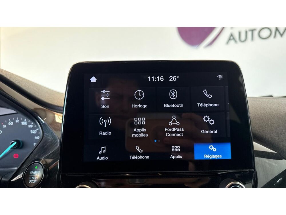 Fiesta 1.0 EcoBoost - 95 ST Line / CARPLAY / SUIVI FORD /CAPTEUR SO 2020 occasion 17600 Saujon