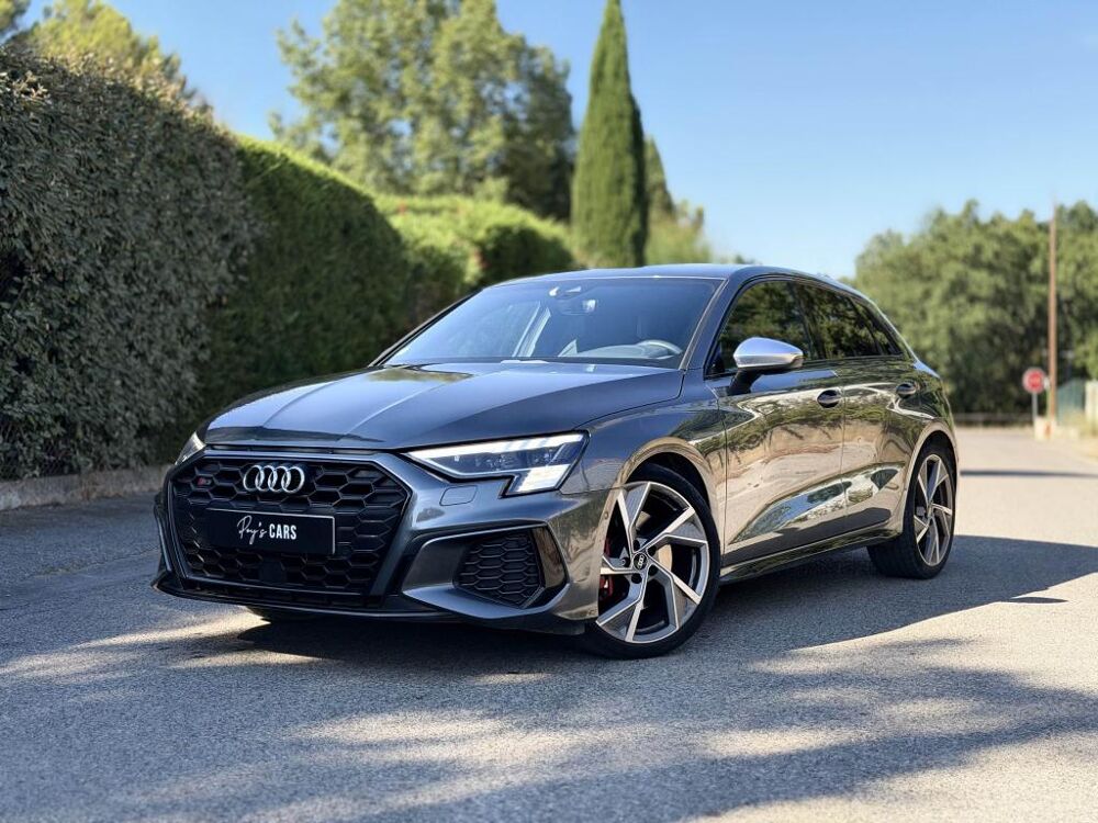S3 SPORTBACK 8Y 310CH - CAM - B&O - SIEGES CHAUFFANTS - HAYON E 2021 occasion 13760 Saint-Cannat
