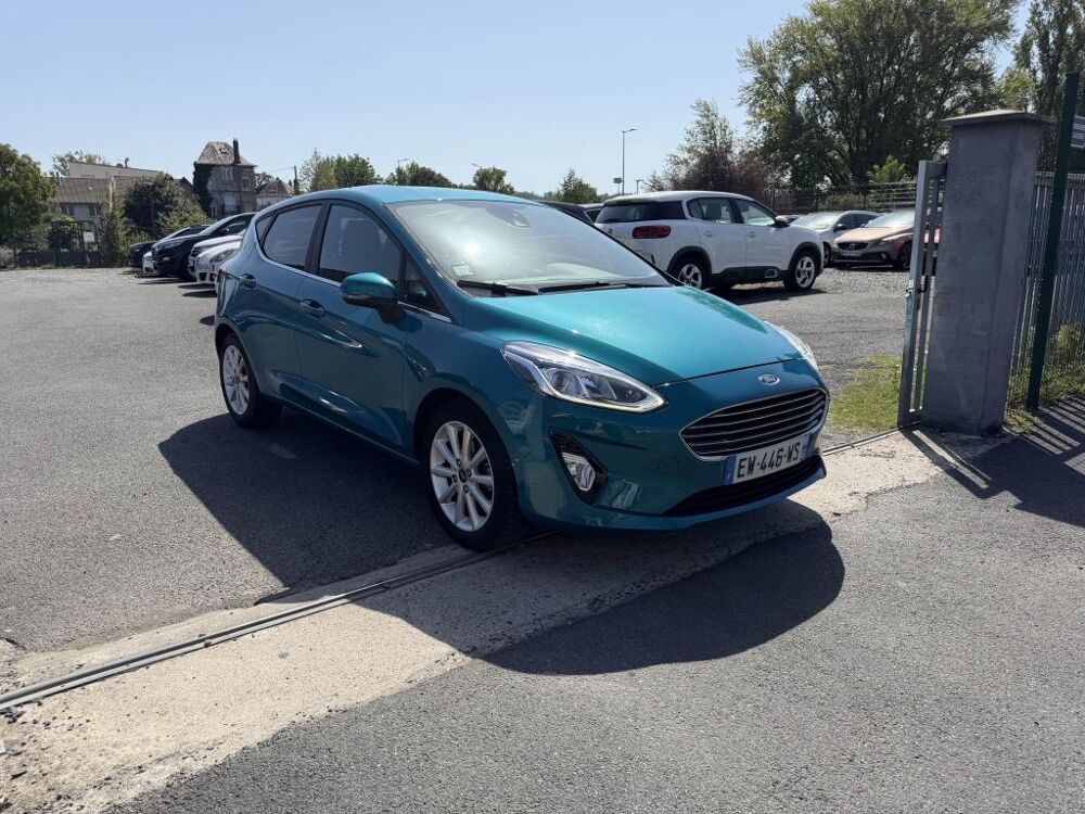 Fiesta 1.5 TDCi - 85 S&S Titanium gps + clim + radar AR 2018 occasion 19100 Brive-la-Gaillarde