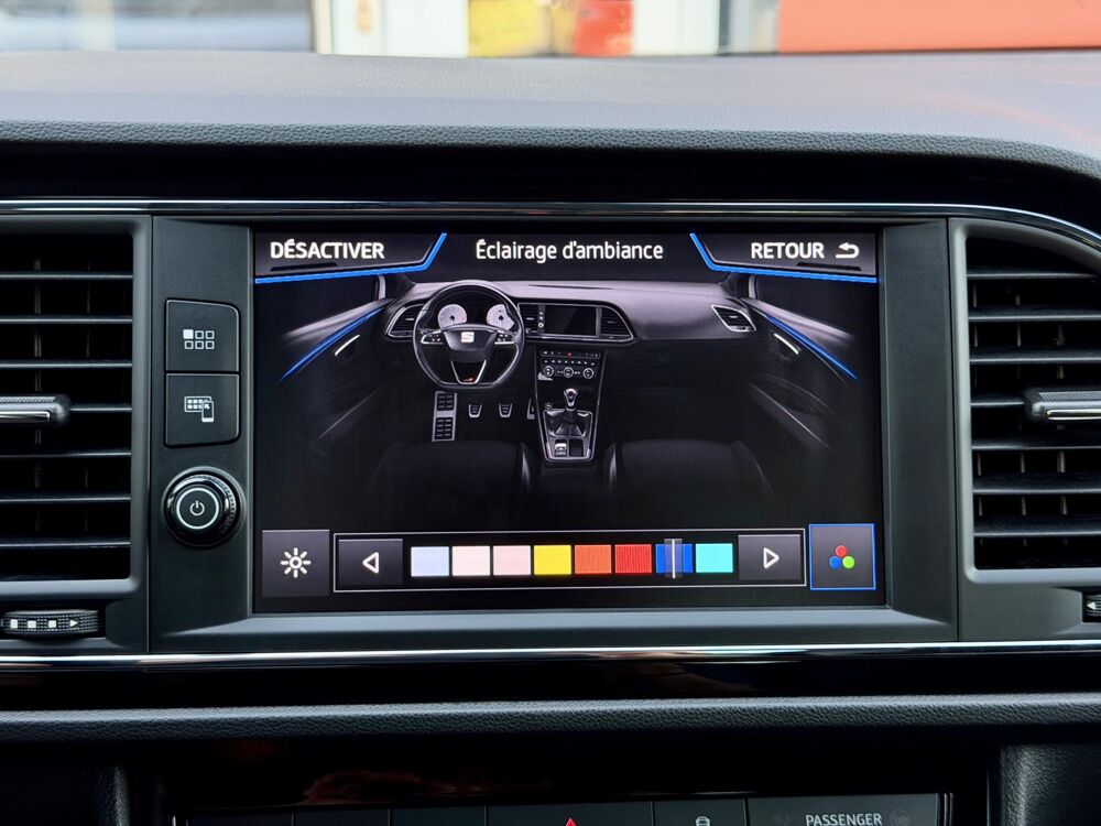 Leon Cupra 2.0 TSI 290 DSG Virtual Cockpit Cam&eacute;ra GPS Full Drive 2019 occasion 67440 Marmoutier