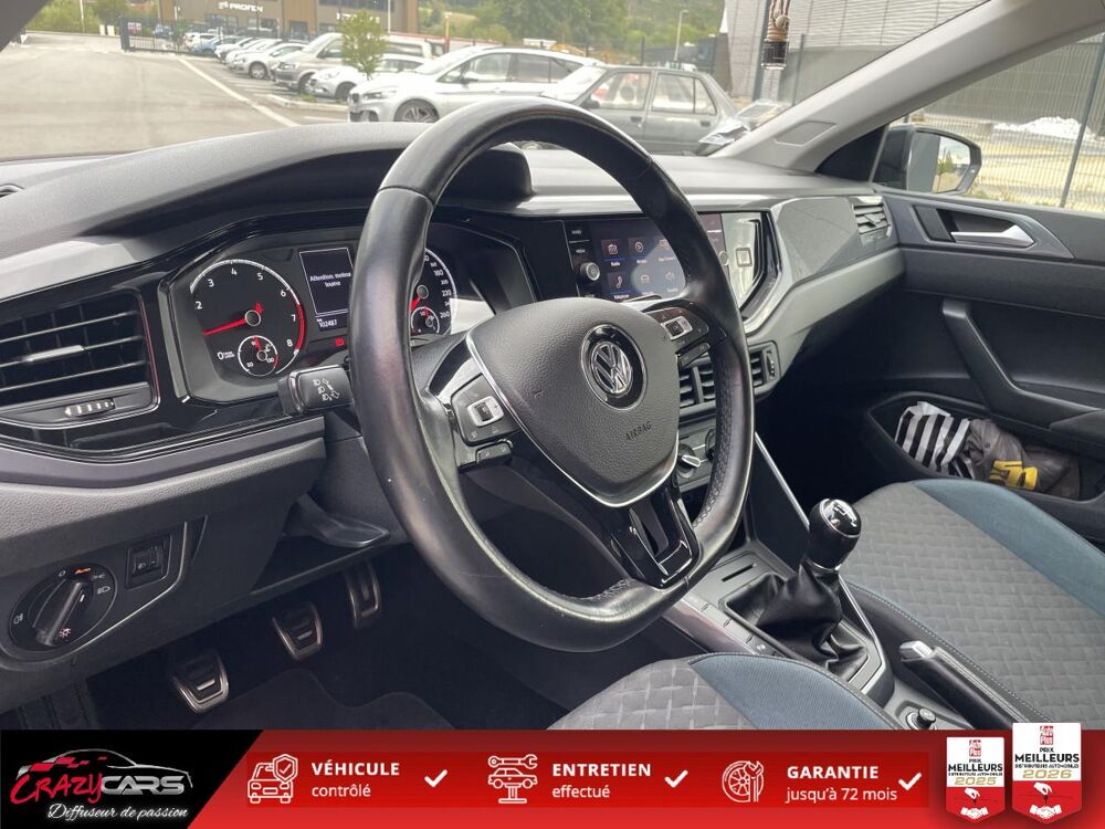 Polo VI 1.0 TSI 95 Cam&eacute;ra - Applecarplay United IQ Drive 2020 occasion 25300 Pontarlier