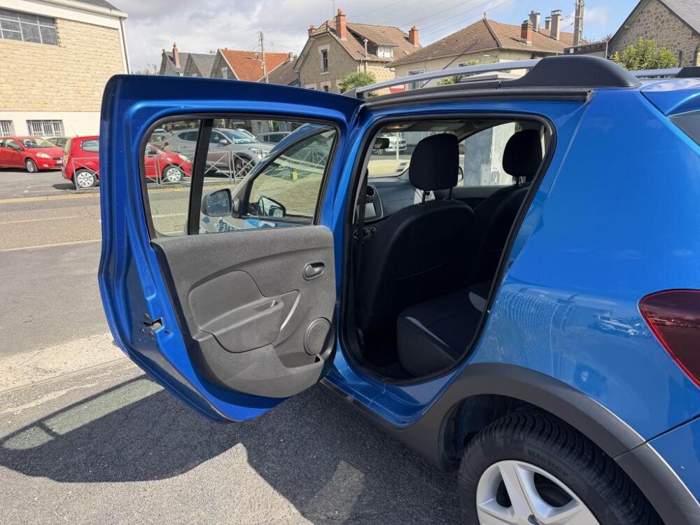 Sandero 0.9 TCe - 90 Bva Stepway Prestige gps + clim + radar AR 2016 occasion 19100 Brive-la-Gaillarde