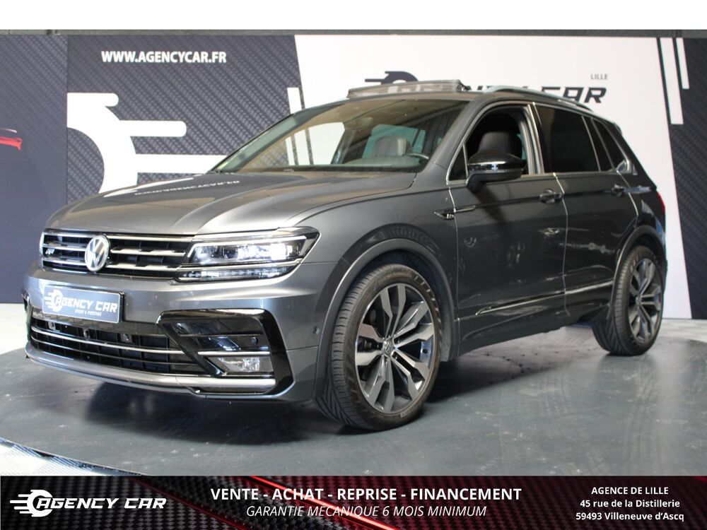 Tiguan 2.0 TDI - 150 - DSG 7 - R-Line - toit ouvrant - si&egrave;ges chauf 2018 occasion 59493 Villeneuve-d'Ascq