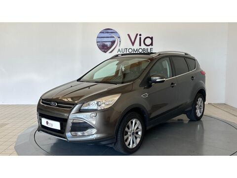 Ford Kuga 2.0 TDCi 180 ch 4x4 BVA Titanium - ATTELAGE - TOIT OUVRANT - 2014 occasion Saujon 17600