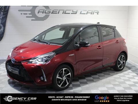 Toyota Yaris Hybride 100h - Collection Toit panoramique Carplay 2019 occasion Coignières 78310