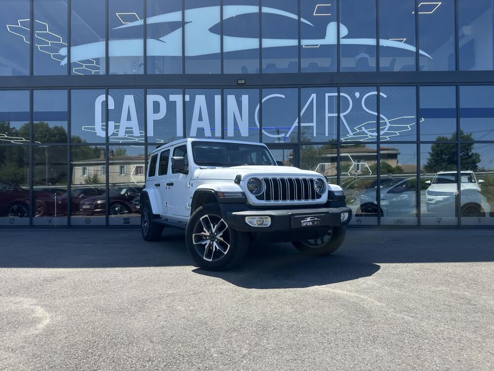 Wrangler 2.0i T 4xe - 380 - BVA 4x4 Unlimited Sahara - GARANTIE 12 MO 2024 occasion 33450 Montussan