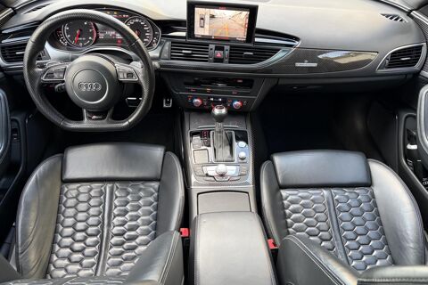 RS6 Audi Avant C7 4.0 V8 TFSI 560 700 ch Quattro Pano Carbone AC 2014 occasion 78760 Jouars-Pontchartrain