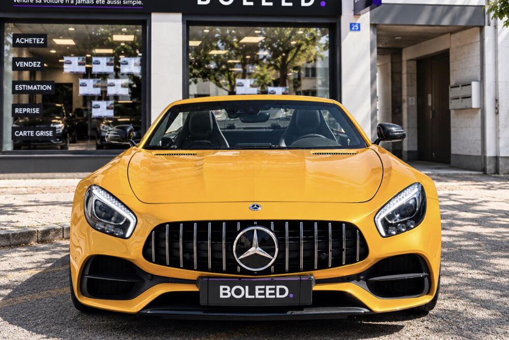 AMG GT MERCEDES C ROADSTER 4.0 V8 BITURBO 557CH CARBONE BURMESTER 2018 occasion 78760 Jouars-Pontchartrain