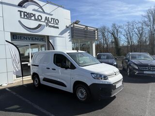 Berlingo 1.5 BlueHDI - 100 Fourgon M Driver 650 kg TVA RECUPERABLE + 2022 occasion 19100 Brive-la-Gaillarde